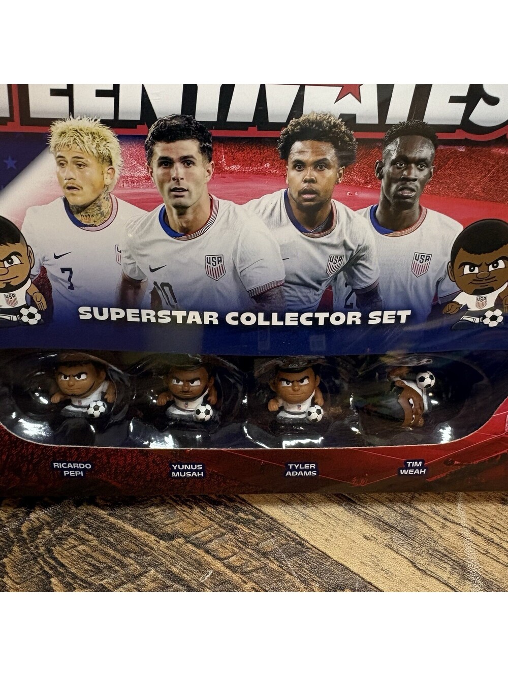 Party Animal TeenyMates USA National Soccer Players Superstar Collector Set - Picture 5 of 12